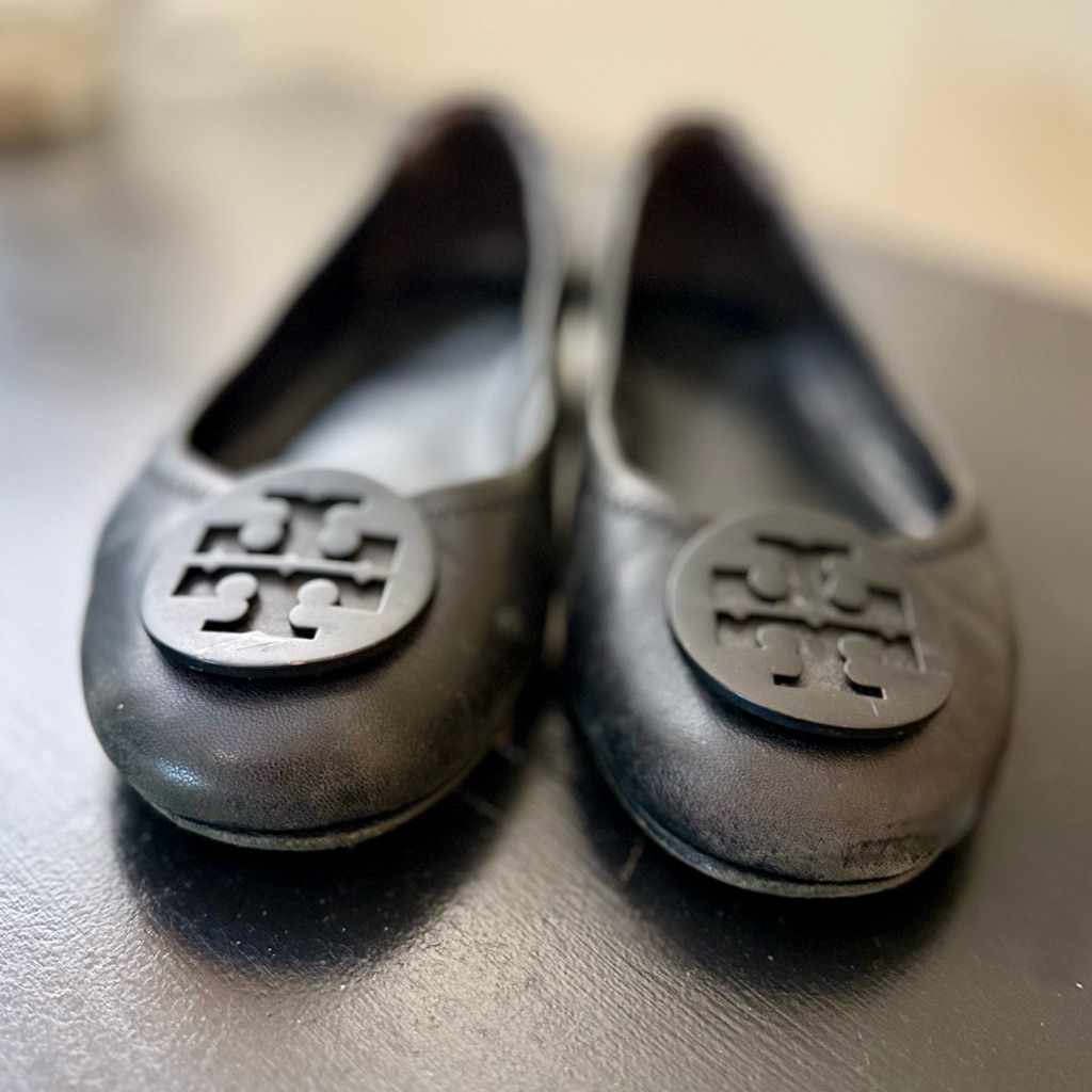Tory Burch Miller Black Ballet Flats